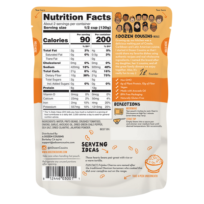 A Dozen Cousins Mexican Pinto Beans 10oz