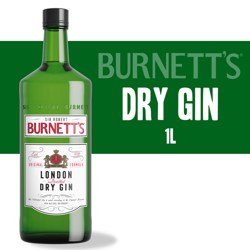 Burnett's Gin 1L