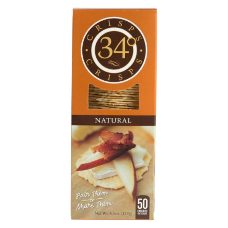 34° Natural Crackers 4.5oz