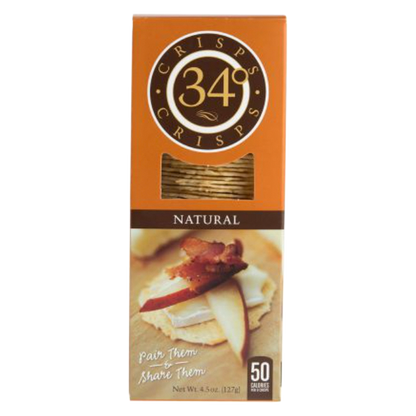 34° Natural Crackers 4.5oz