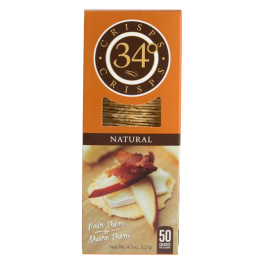 34° Natural Crackers 4.5oz