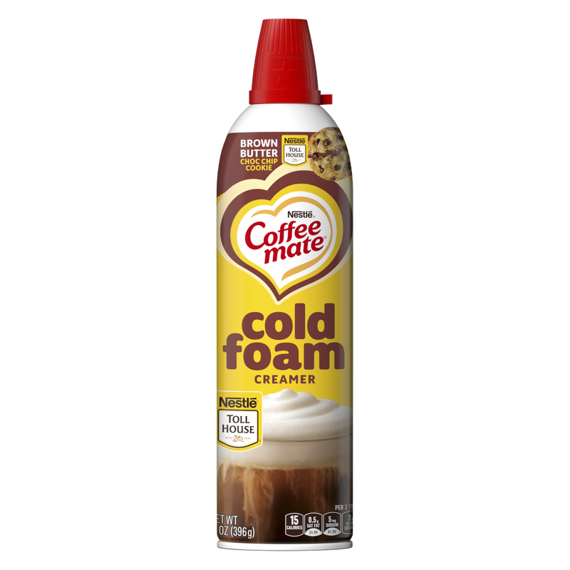 Coffee Mate Brown Butter Chocolate Chip Cookie Cold Foam 14oz Btl