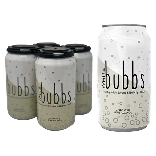 Bubbs White 4pk 12oz Can 8.5% ABV