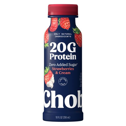 Chobani 20g Protein Strawberries and Cream Yogurt Drink - 10oz