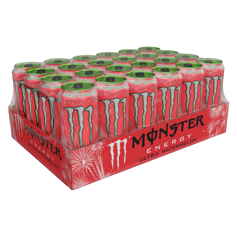 Monster Ultra Watermelon 24pk 16oz can- XL