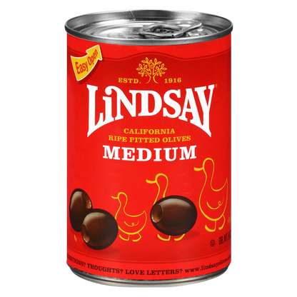 Lindsay Medium Ripe Black Olives 6oz