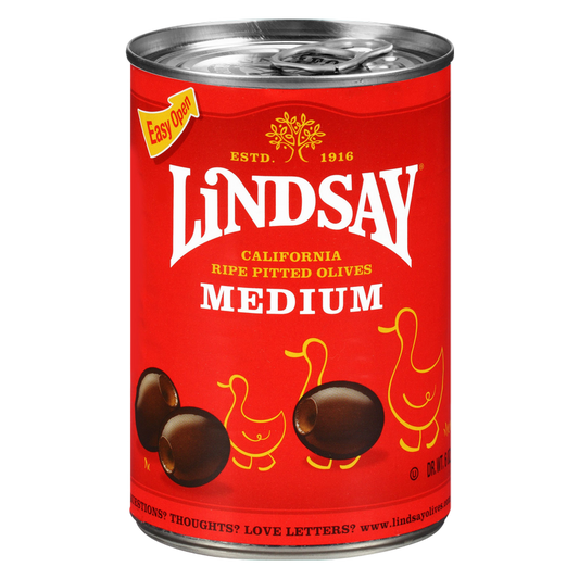 Lindsay Medium Ripe Black Olives 6oz