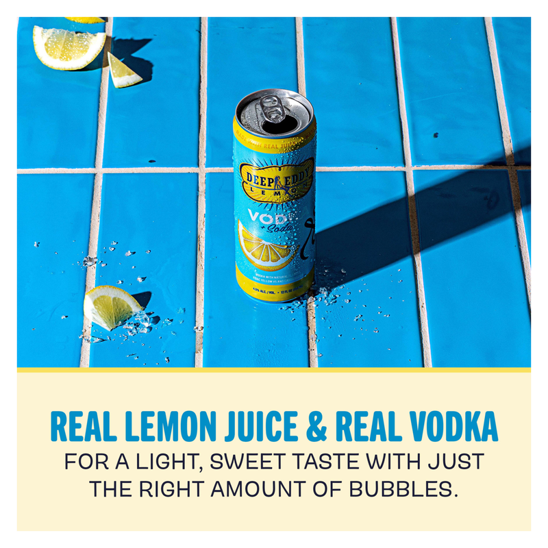Deep Eddy Lemon Vodka & Soda 4pk 12oz 4.5% ABV