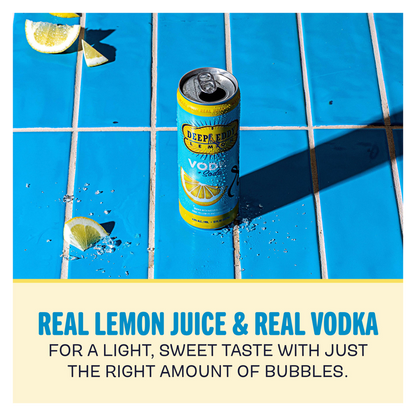 Deep Eddy Lemon Vodka & Soda 4pk 12oz 4.5% ABV