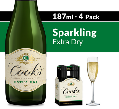 Cook's Extra Dry 4pk 187ml