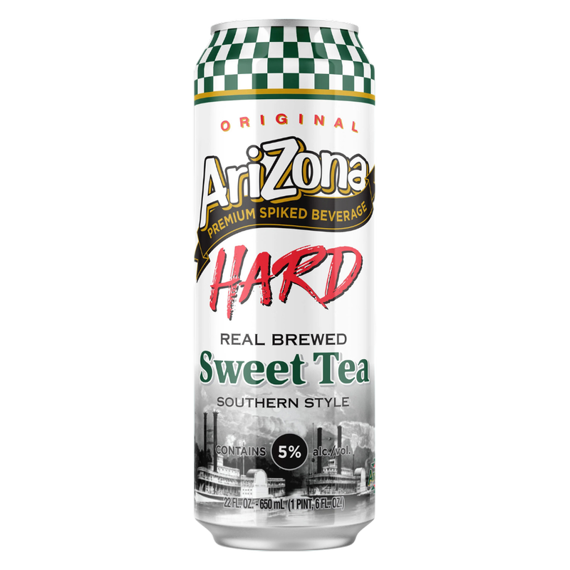 Arizona Hard Sweet Tea 22oz Can 5.0% ABV