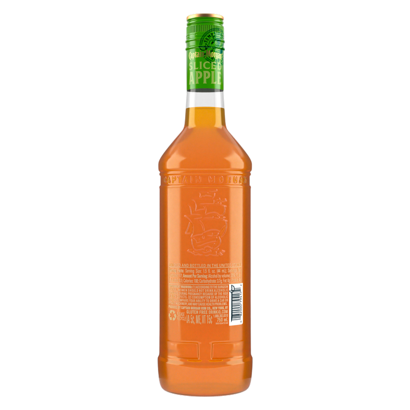 Captain Morgan Sliced Apple 750ml (70 Proof)