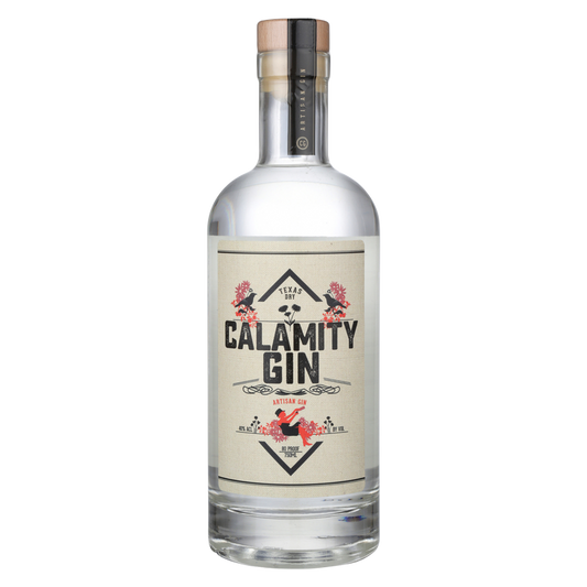 Calamity Texas Dry Gin 750ml (80 Proof)