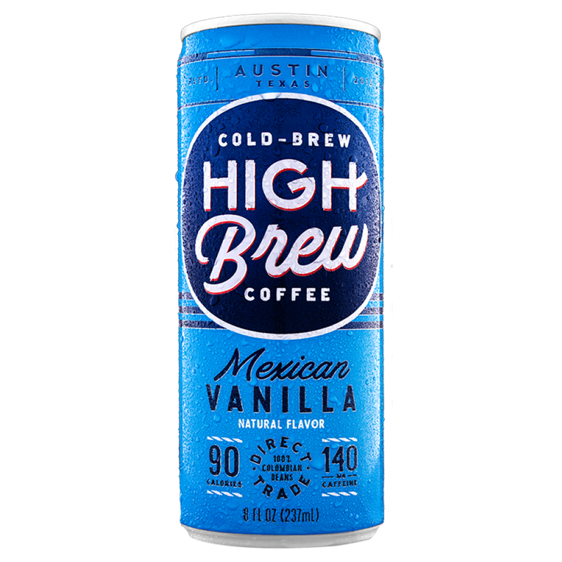 High Brew Coffee Mexican Vanilla Cold Brew 8oz Can