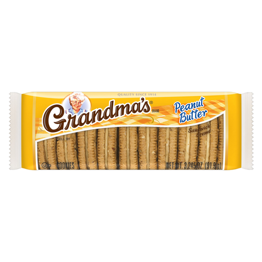 Grandma's Sandwich Creme Peanut Butter 3.25oz