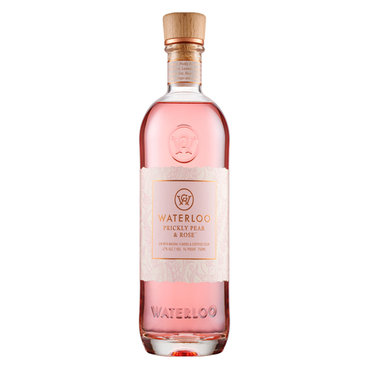 Waterloo Prickly Pear & Rose Gin 750ml