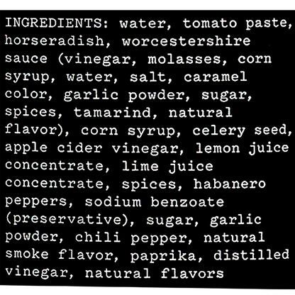 Smoke Daddy Habanero Bloody Mary Mix 32oz