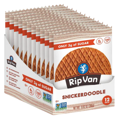 Rip Van Wafles Snickerdoodle, 1.16oz case 12 CT