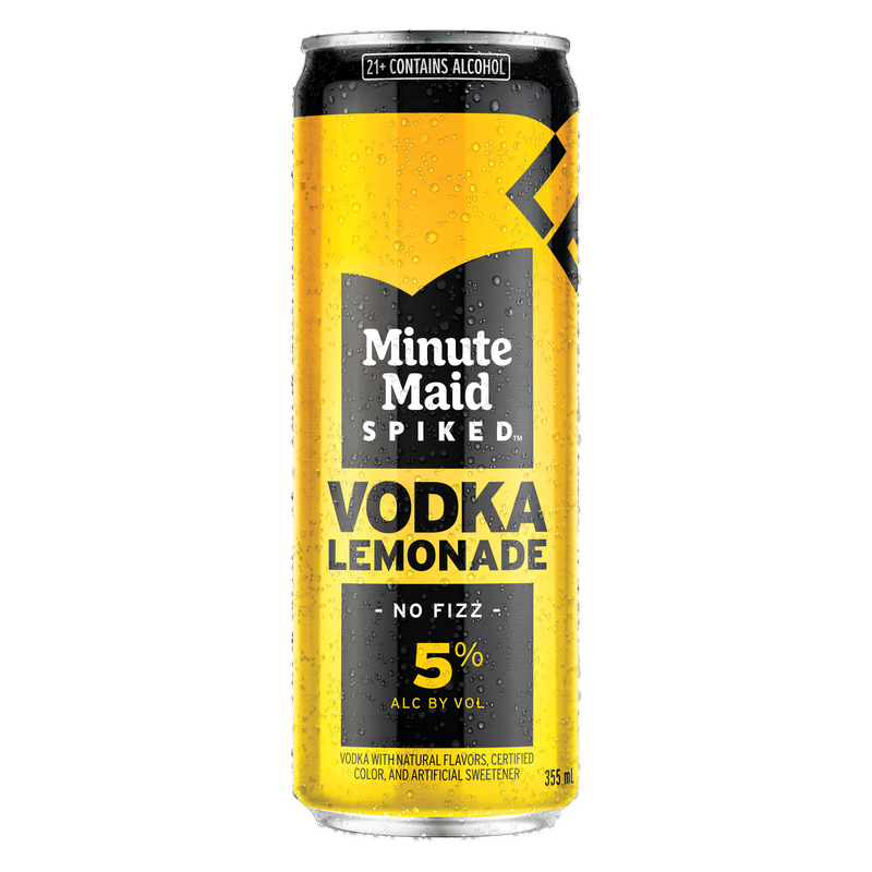 Minute Maid Vodka Lemonade 12oz Can 5% ABV