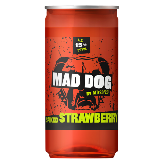 Mad Dog Spiked Strawberry 200ml 15% ABV