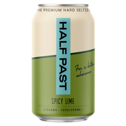 Half Past Premium Hard Seltzer 12 pk Variety Pack 4.5% ABV