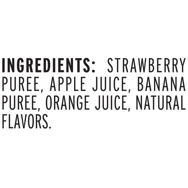 Naked Juice Strawberry Banana Smoothie 15.2oz Btl