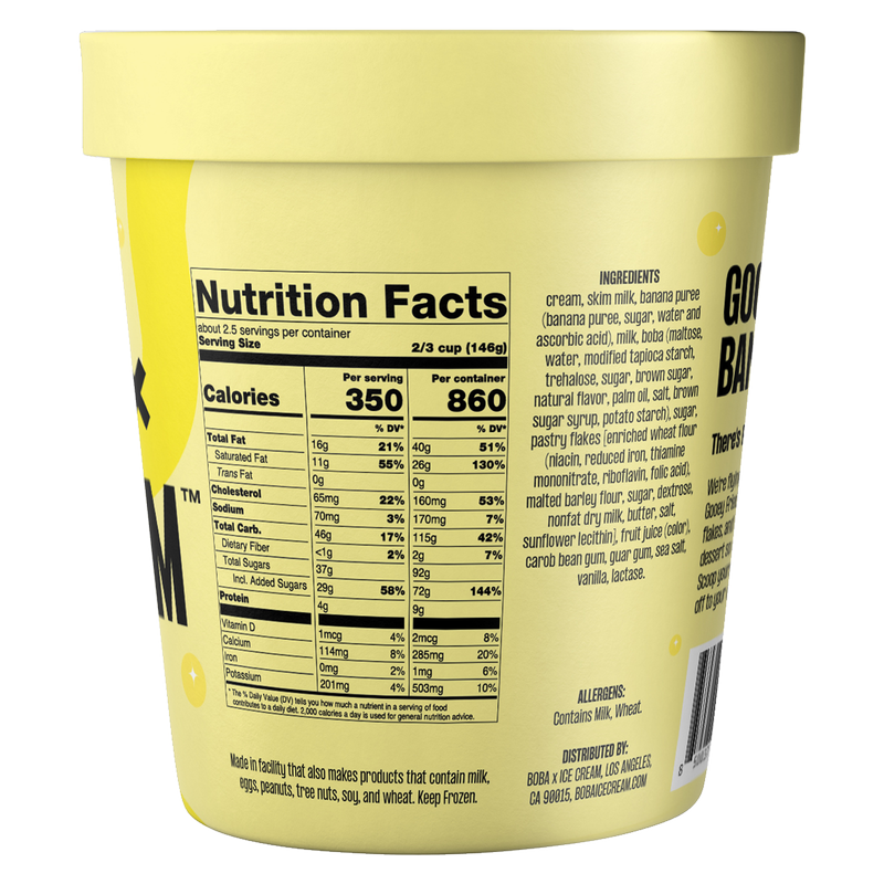 Boba x Ice Cream Gooey Fried Banana Pint