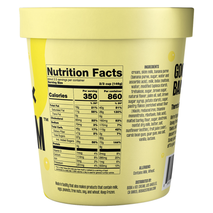 Boba x Ice Cream Gooey Fried Banana Pint