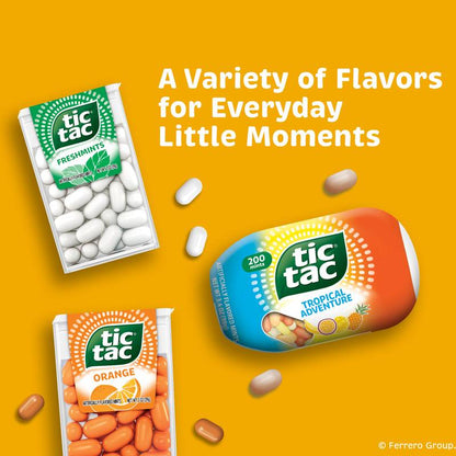 Tic Tac Fruit Adventure Mints, On-The-Go Refreshment, 1.7 oz