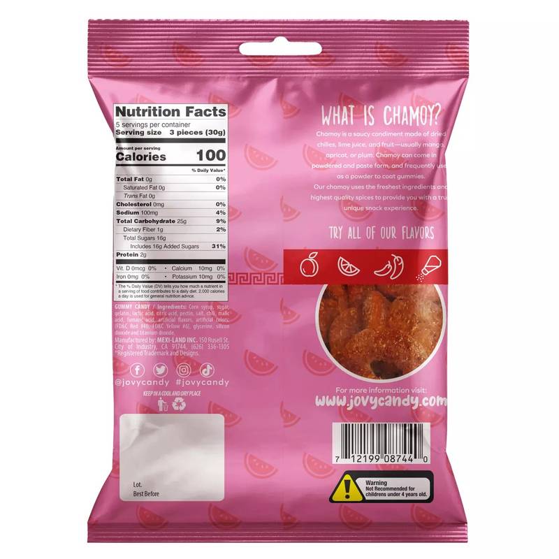 CHAMOY RINGS PICANTE WATERMELN