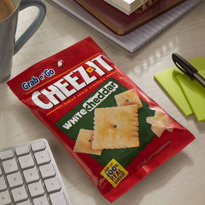 Cheez-it White Grab n' Go Cheddar 3oz