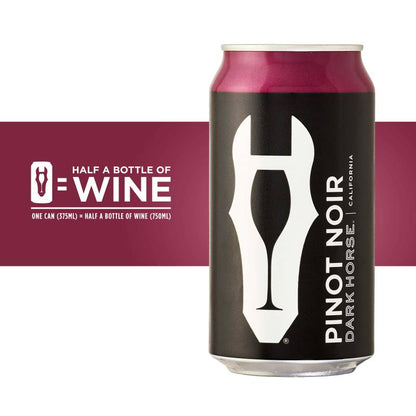 Dark Horse Pinot Noir 375ml Can