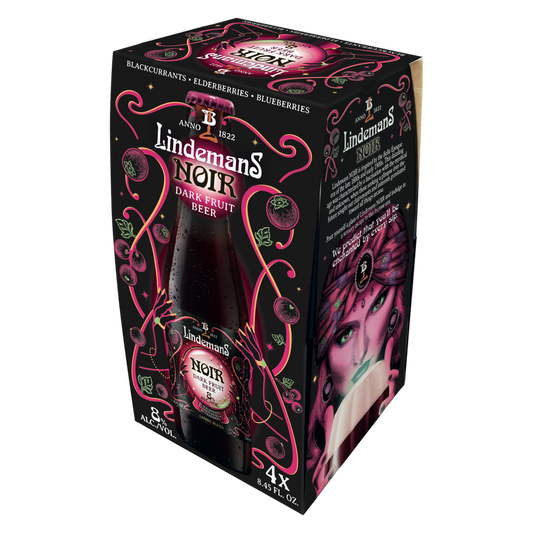 Lindemans Noir Dark Fruit Beer 4pk 8.45oz Bottle