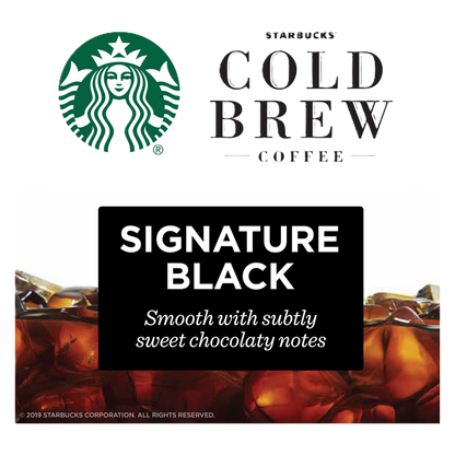 Starbucks Cold Brew Concentrate Signature Black 32oz