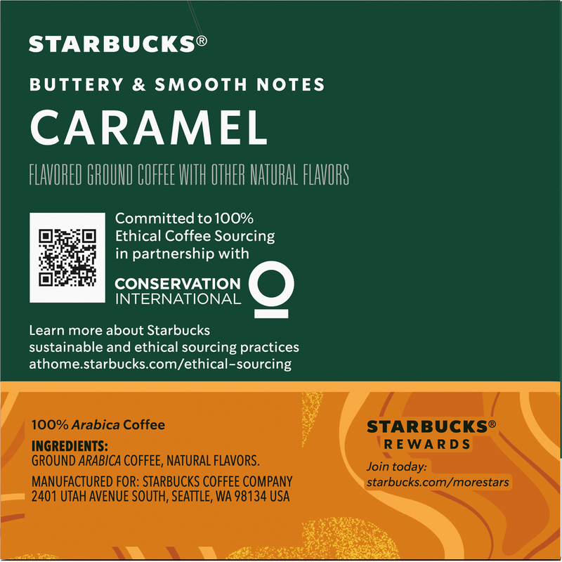 Starbucks K-Cup Caramel Flavored Coffee 3.5oz 10ct