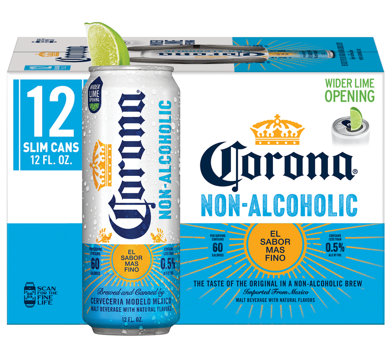Corona Non-Alcoholic 12pk 12oz Cans