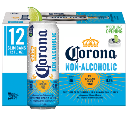 Corona Non-Alcoholic 12pk 12oz Cans