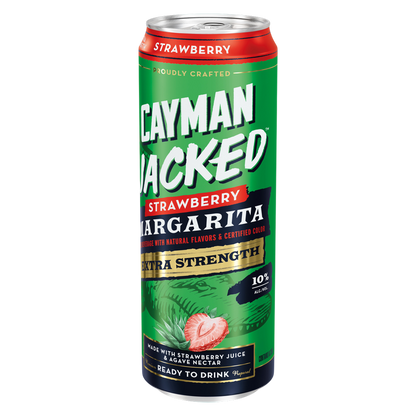 Cayman Jacked Strawberry Margarita 19.2oz Can 10% ABV