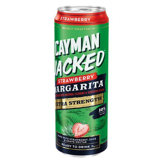 Cayman Jacked Strawberry Margarita 19.2oz Can 10% ABV