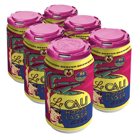 Belching Beaver Lo Cali Hoppy Lager 6pk 12oz