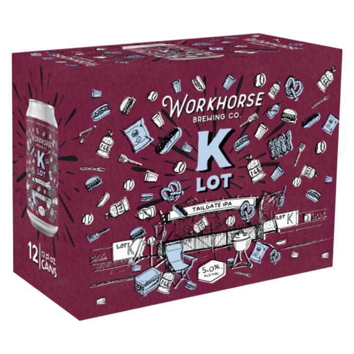 Workhorse K Lot IPA 12pk 12oz Can 5% ABV