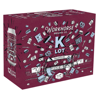 Workhorse K Lot IPA 12pk 12oz Can 5% ABV