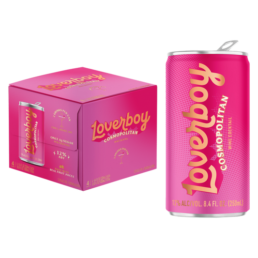 Loverboy Cosmopolitan 4pk 250ml Can 12.0% ABV