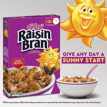 Kellogg's Original Raisin Bran Cereal, 16.1oz