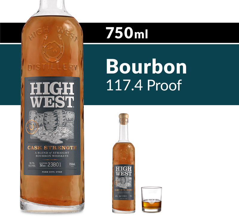High West Blended American Whiskey Cask Strength 750ml