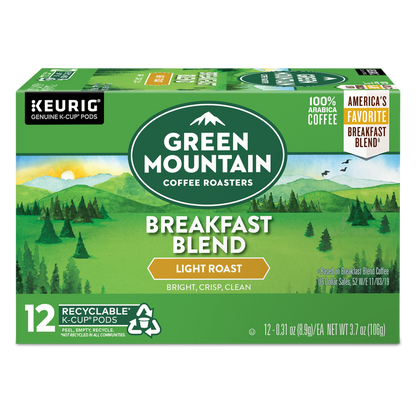 Green Mountain Coffee Breakfast Blend K-Cups 12ct
