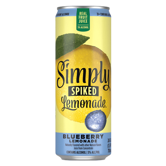Simply Spiked Blueberry Lemonade 24oz Can