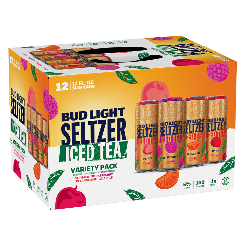 Bud Light Seltzer Iced Tea Variety 12pk 12oz Can