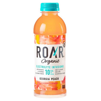Roar Organic Georgia Peach 18oz Btl