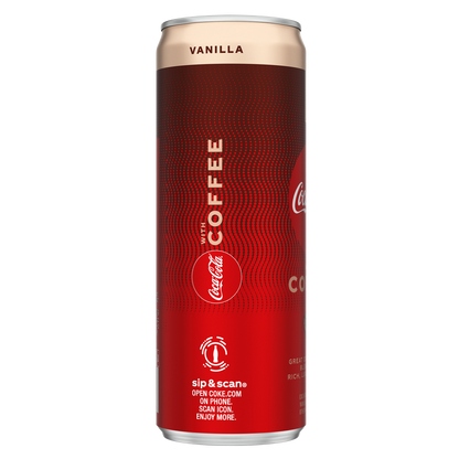 Coca-Cola with Coffee Vanilla 12oz Can